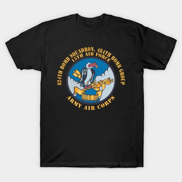 824th Bomb Squadron, 484th Bomb Group - 15th AAF X 300 T-Shirt by twix123844